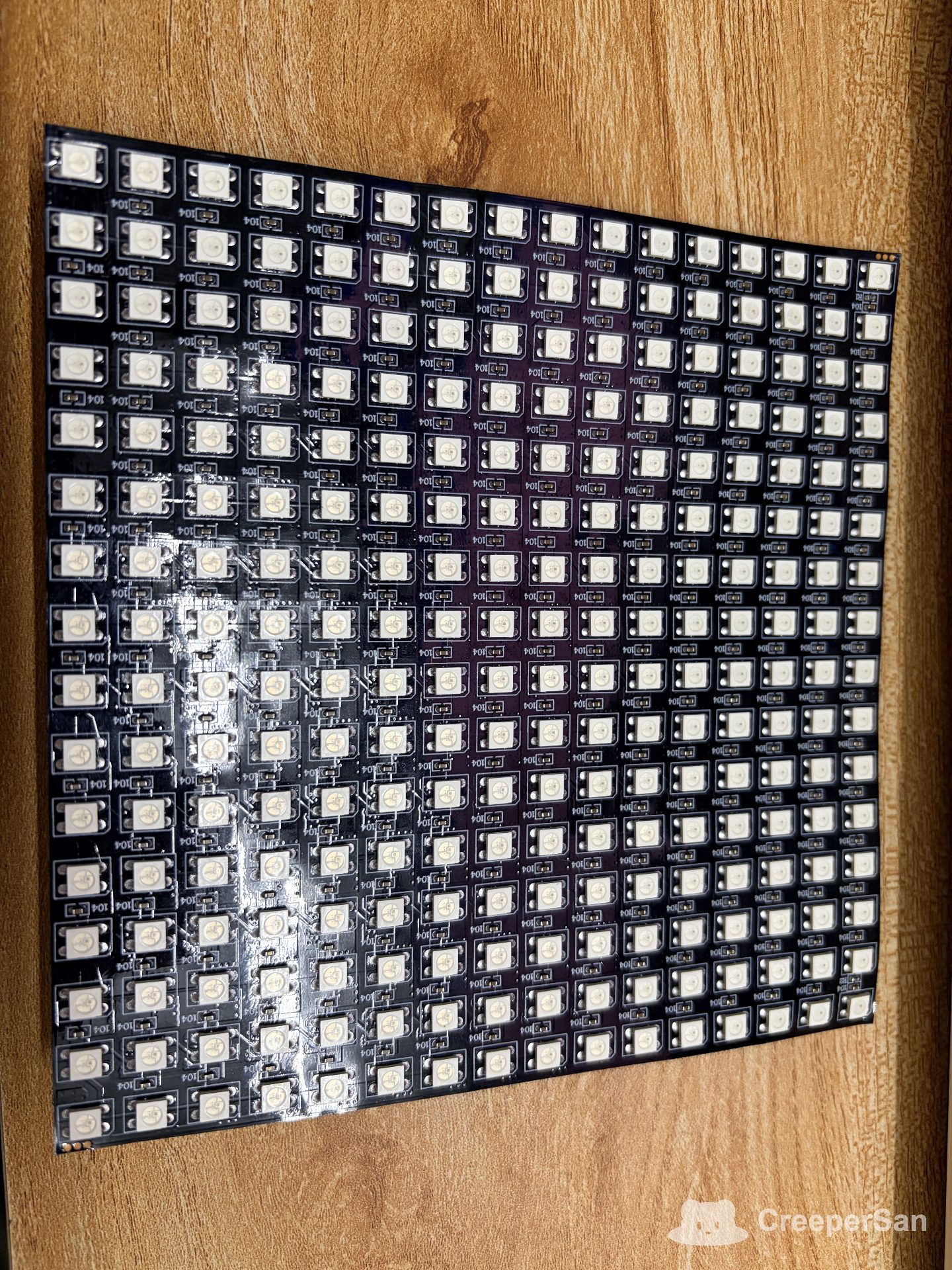WS2812B 16×16 像素屏