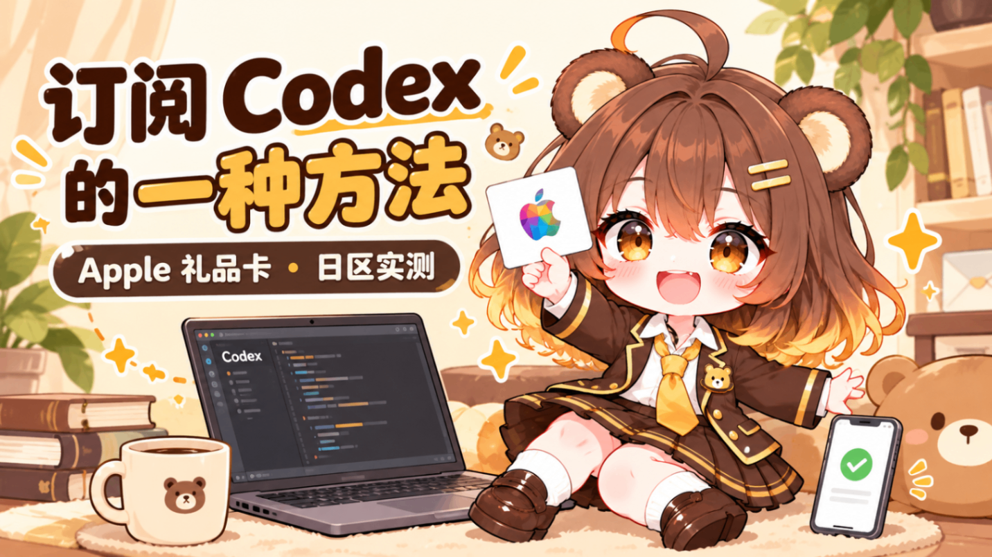 手把手教你通过礼品卡开通 CodeX 订阅